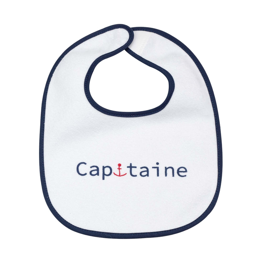 Lot de 7 bavoirs - Capitaine bisous - Mode Bébé Claye