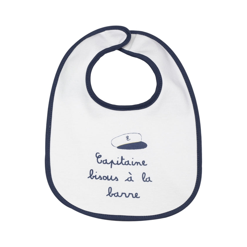 Lot de 7 bavoirs - Capitaine bisous - Mode Bébé Claye