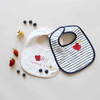 Lot de 7 bavoirs - Jolie comme un coeur - Mode Bébé Claye