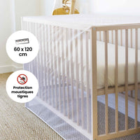 Moustiquaire lit bébé 60x 120cm - Mode Bébé Claye