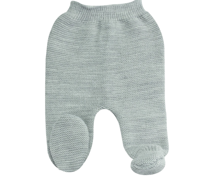 Pantalon tricot bébé - Gris - Mode Bébé Claye