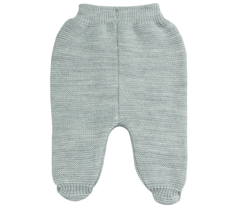Pantalon tricot bébé - Gris - Mode Bébé Claye