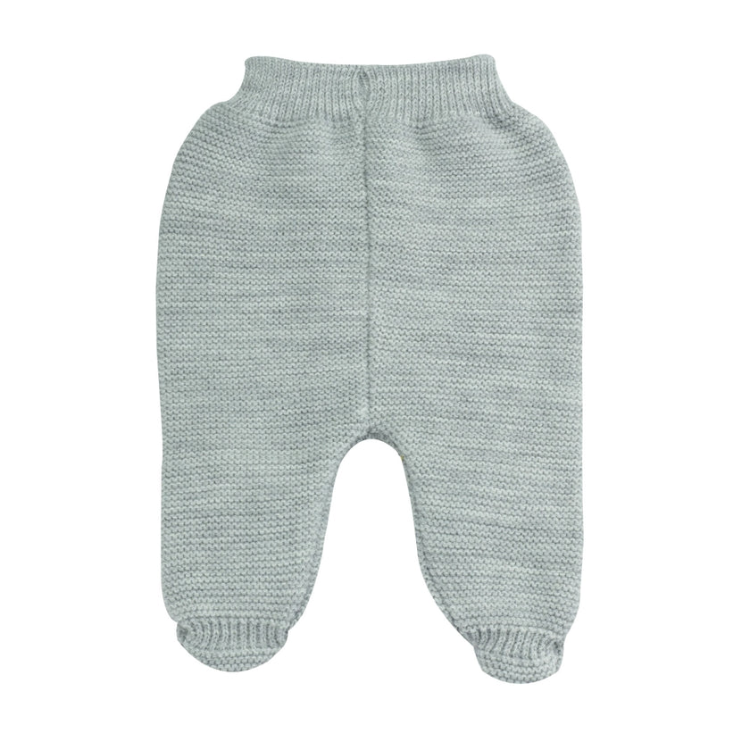 Pantalon tricot bébé - Gris - Mode Bébé Claye