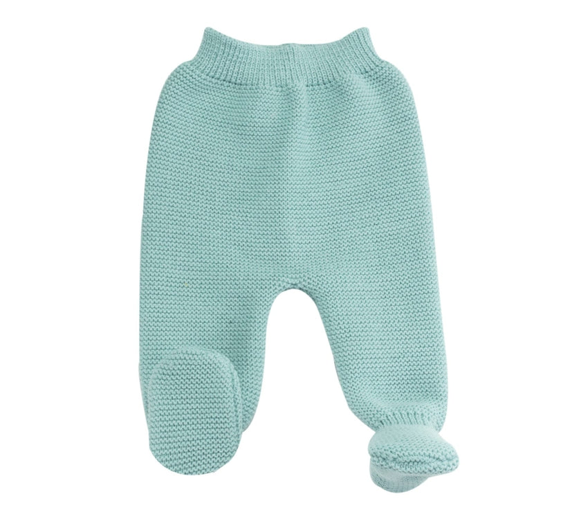 Pantalon tricot bébé - Vert - Mode Bébé Claye
