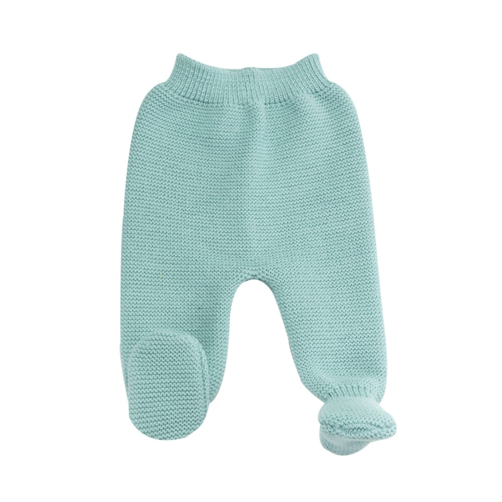 Pantalon tricot bébé - Vert - Mode Bébé Claye