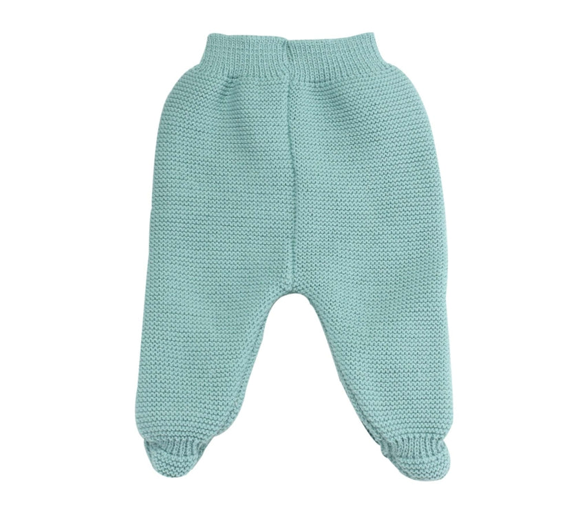 Pantalon tricot bébé - Vert - Mode Bébé Claye