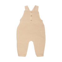 Salopette bébé en maille - Caramel - Mode Bébé Claye