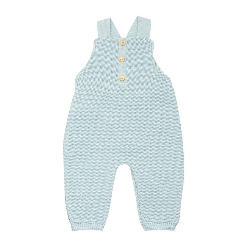 Salopette bébé en maille - Sage - Mode Bébé Claye