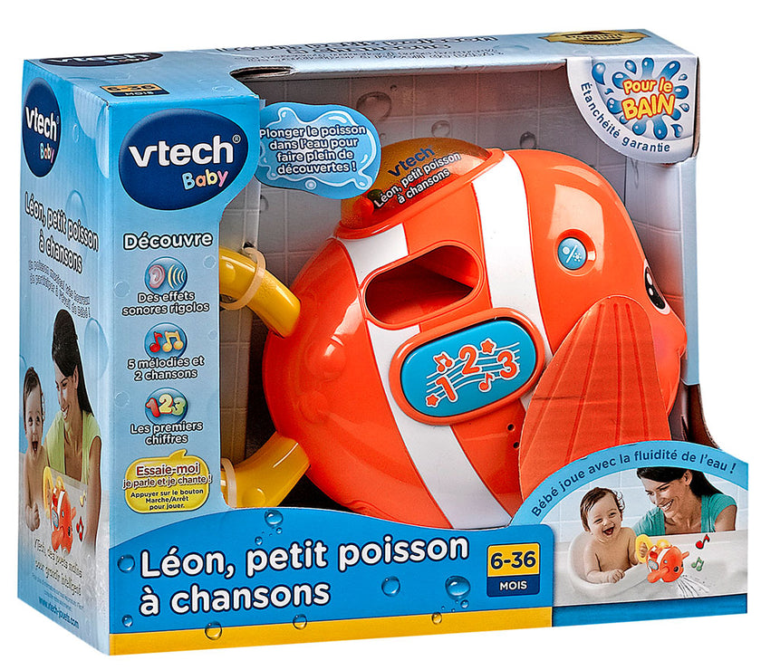 Léon, petit poisson à chansons - jouet musical - Mode Bébé Claye