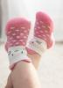 Chaussure chaussette avec semelle nouveau-né - Malva