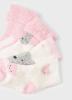 Pack 4 chaussettes nouveau-né ECOFRIENDS - Rose Baby