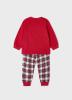 Pyjama avec sac pour bébé ECOFRIENDS - Imprimé carreaux