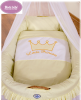 Berceau Crib avec baldaquin Petit Prince  - Princesse crème