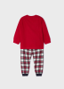 Pyjama avec sac pour bébé ECOFRIENDS - Rouge
