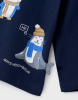 T-shirt à manches longues motif interactif pour bébé ECOFRIENDS - Nuit
