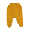 Pantalon tricot bébé - MOUTARDE