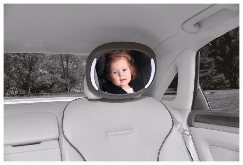 Miroir rétroviseur de voiture avec LED