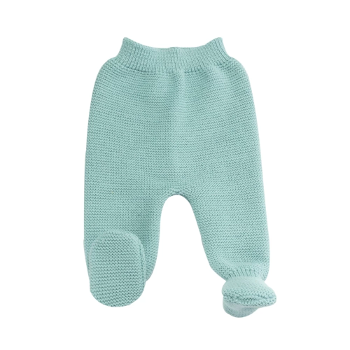 Pantalon tricot bébé - Vert
